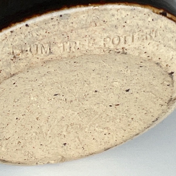 John Glick Plum Tree Pottery Vase - Picture 7 of 9